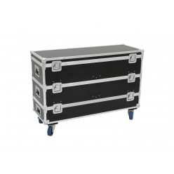 ROADINGER Flightcase 12x LED Bar Size L